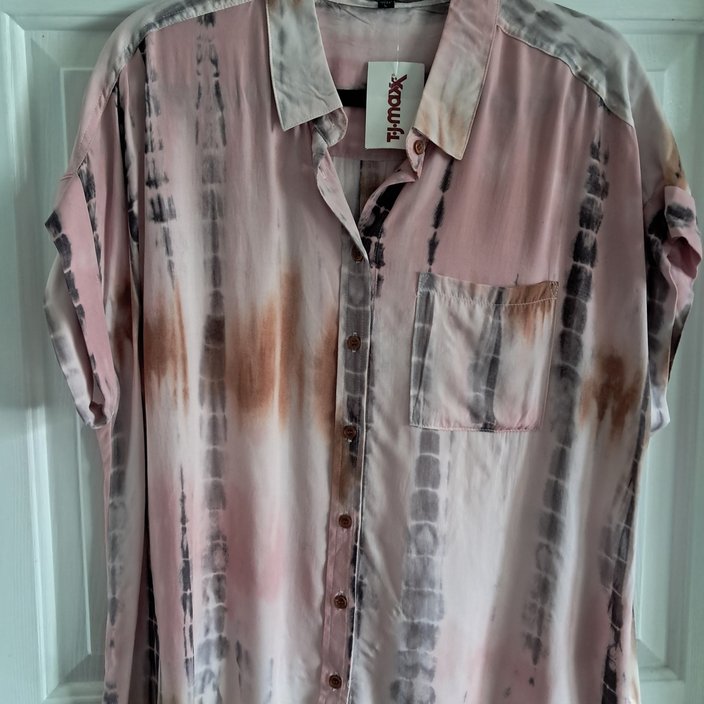 Velvet HEART  Women's Pink Blouse  New With Tags